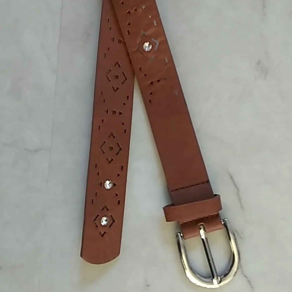 Justice rhinestone belt.